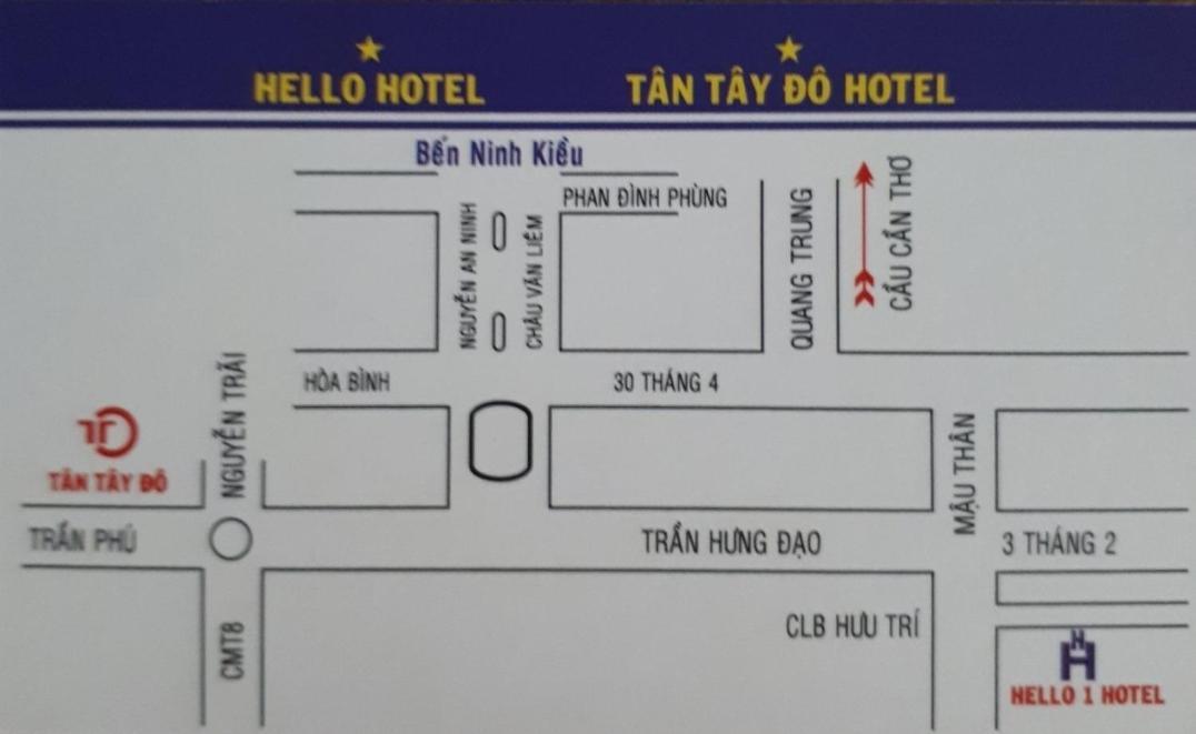 Tan Tay Do Hotel Can Tho Exterior foto
